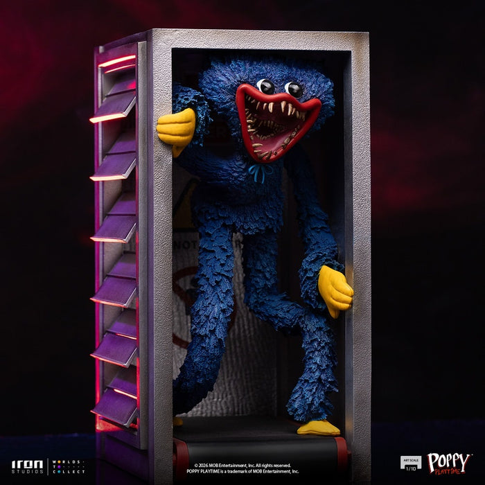 Iron Studios: Poppy Playtime - Huggy Wuggy Escala de Arte 1/10