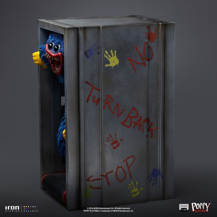 Iron Studios: Poppy Playtime - Huggy Wuggy Escala de Arte 1/10