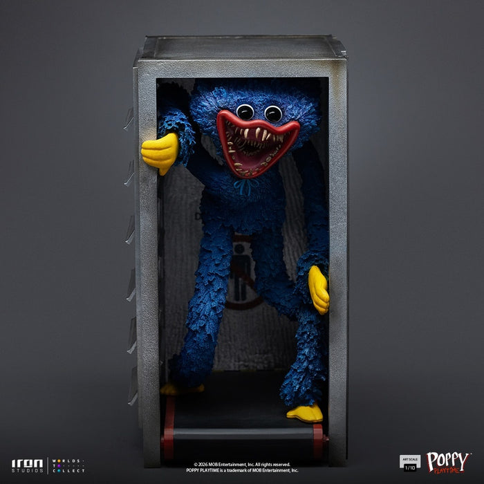 Iron Studios: Poppy Playtime - Huggy Wuggy Escala de Arte 1/10