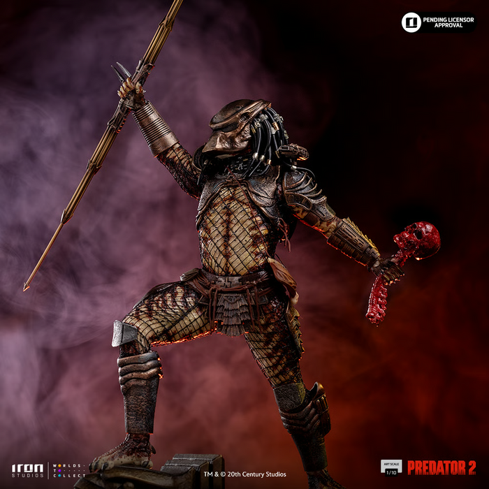 Iron Studios: Predator 2 - Predator City Hunter Escala de Arte 1/10