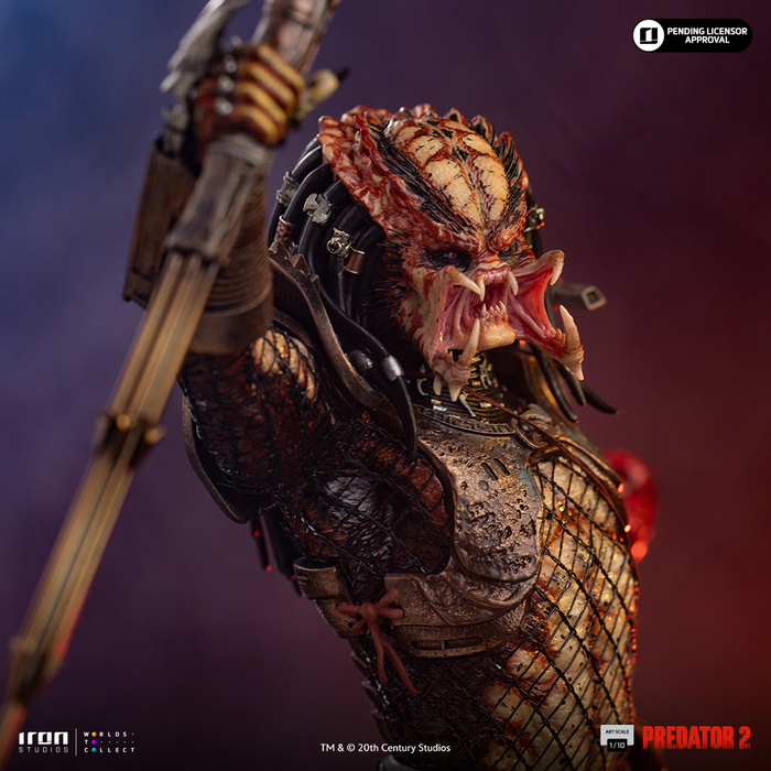 Iron Studios: Predator 2 - Predator City Hunter Escala de Arte 1/10