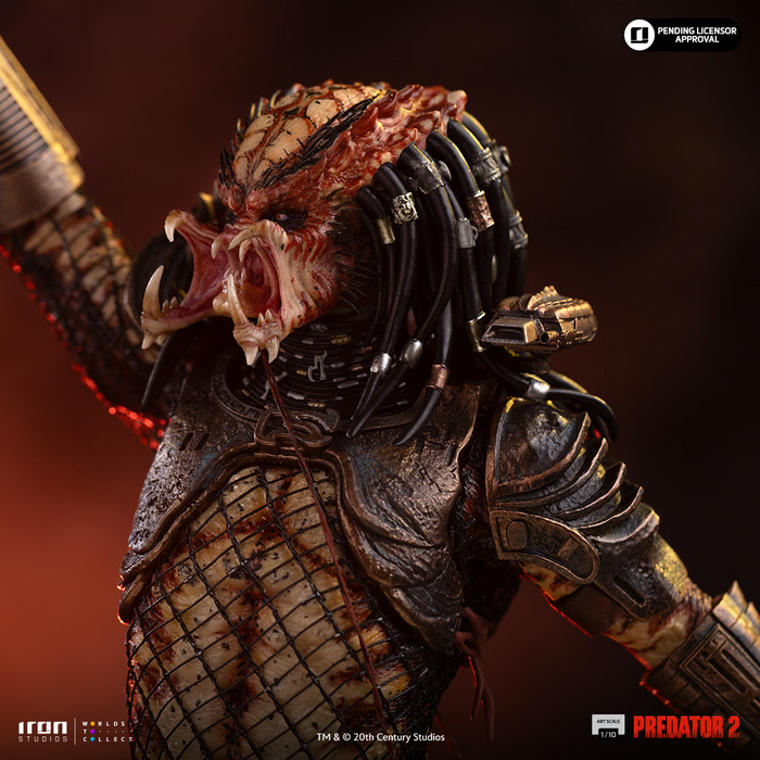 Iron Studios: Predator 2 - Predator City Hunter Escala de Arte 1/10