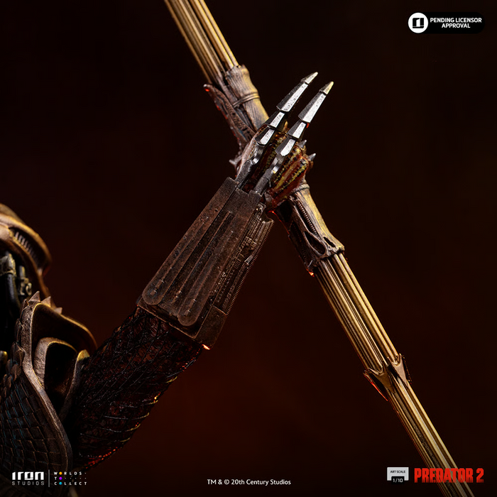 Iron Studios: Predator 2 - Predator City Hunter Escala de Arte 1/10