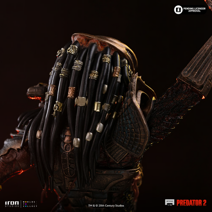 Iron Studios: Predator 2 - Predator City Hunter Escala de Arte 1/10