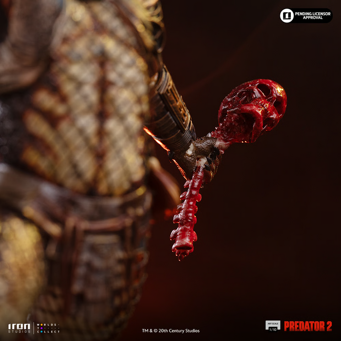 Iron Studios: Predator 2 - Predator City Hunter Escala de Arte 1/10