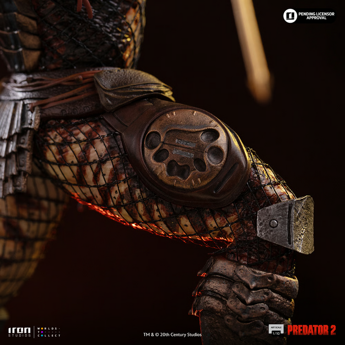 Iron Studios: Predator 2 - Predator City Hunter Escala de Arte 1/10