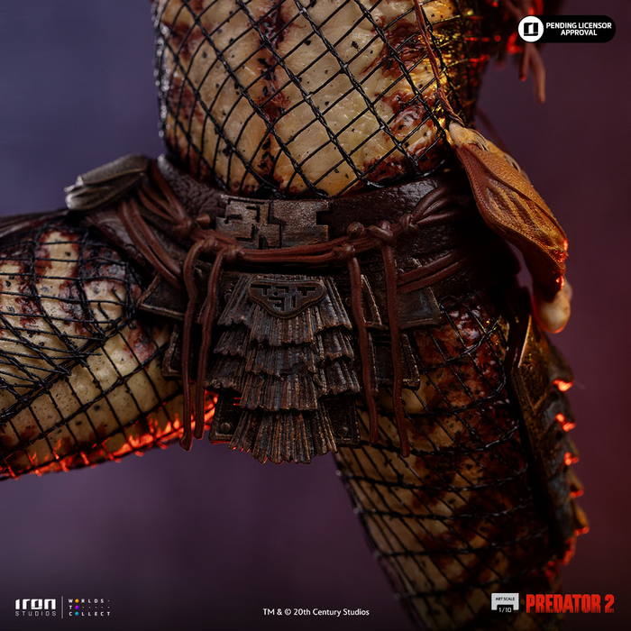 Iron Studios: Predator 2 - Predator City Hunter Escala de Arte 1/10