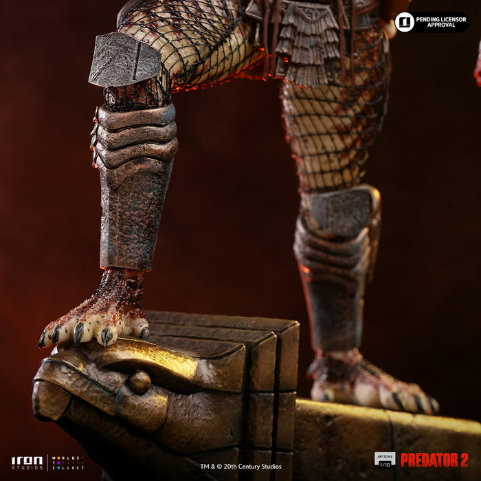 Iron Studios: Predator 2 - Predator City Hunter Escala de Arte 1/10
