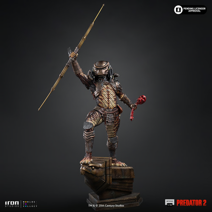 Iron Studios: Predator 2 - Predator City Hunter Escala de Arte 1/10