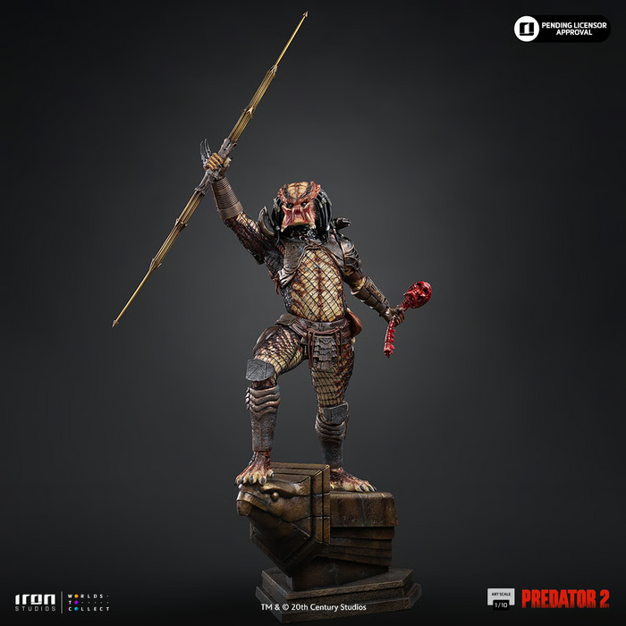 Iron Studios: Predator 2 - Predator City Hunter Escala de Arte 1/10