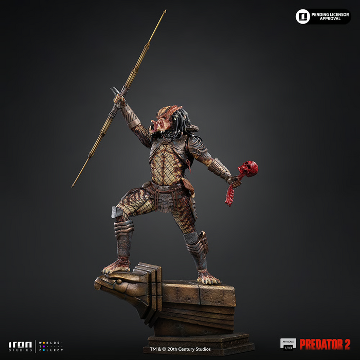 Iron Studios: Predator 2 - Predator City Hunter Escala de Arte 1/10