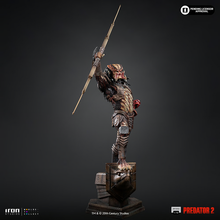 Iron Studios: Predator 2 - Predator City Hunter Escala de Arte 1/10