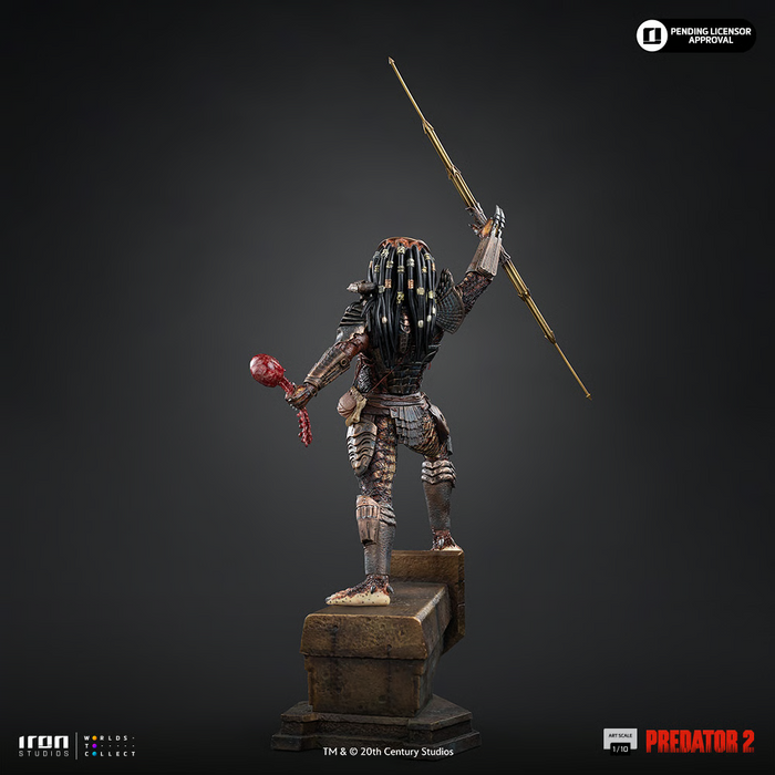 Iron Studios: Predator 2 - Predator City Hunter Escala de Arte 1/10