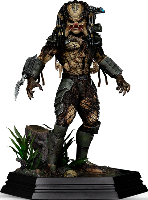IRON Studios: Depredador - Depredador Cazador de la Jungla Escala De Arte 1/10