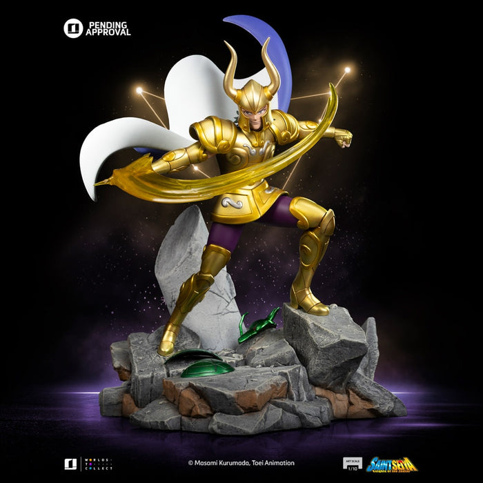 IRON Studios: Los Caballeros Del Zodiaco - Shura de Capricornio Escala De Arte 1/10