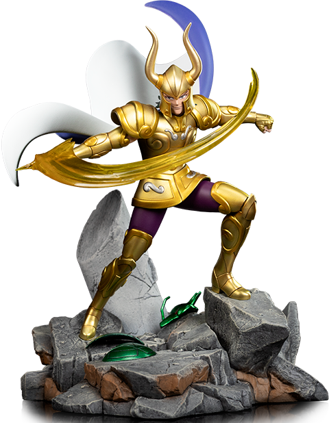 IRON Studios: Los Caballeros Del Zodiaco - Shura de Capricornio Escala De Arte 1/10