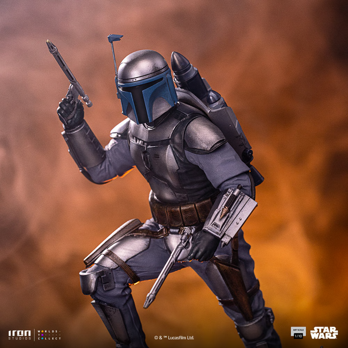 Iron Studios: Star Wars - Jango Fett Escala de Arte 1/10