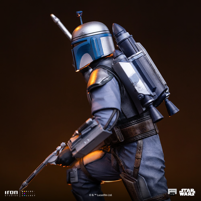 Iron Studios: Star Wars - Jango Fett Escala de Arte 1/10