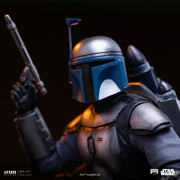 Iron Studios: Star Wars - Jango Fett Escala de Arte 1/10