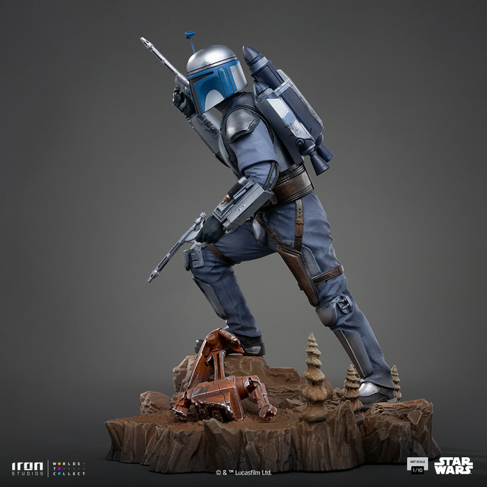 Iron Studios: Star Wars - Jango Fett Escala de Arte 1/10
