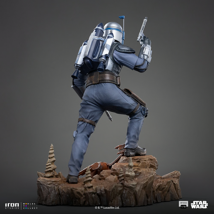 Iron Studios: Star Wars - Jango Fett Escala de Arte 1/10