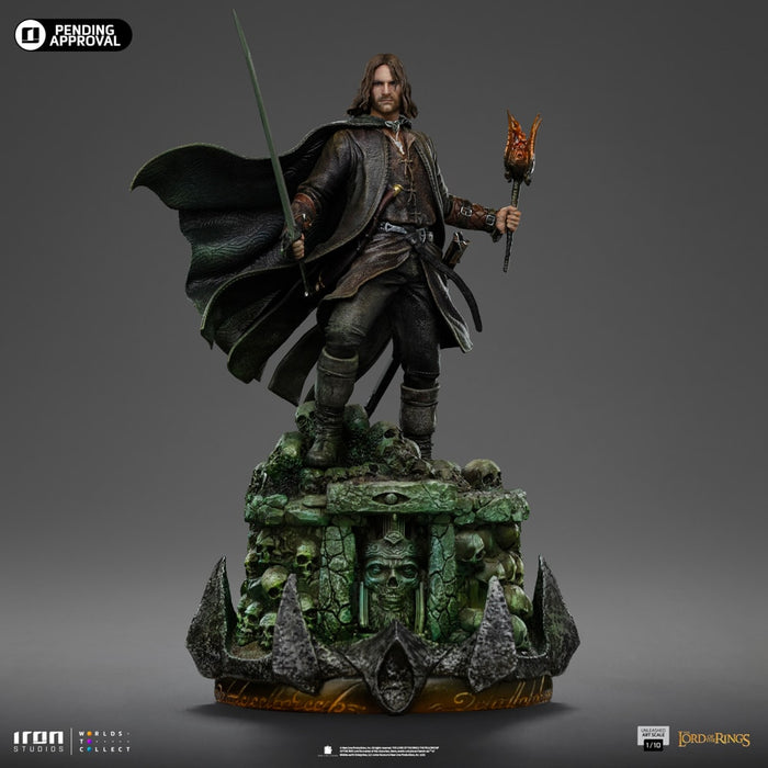IRON Studios: The Lord Of The Rings - Argorn Unleashed Escala de Arte 1/10