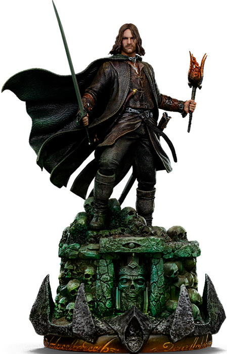 IRON Studios: The Lord Of The Rings - Argorn Unleashed Escala de Arte 1/10