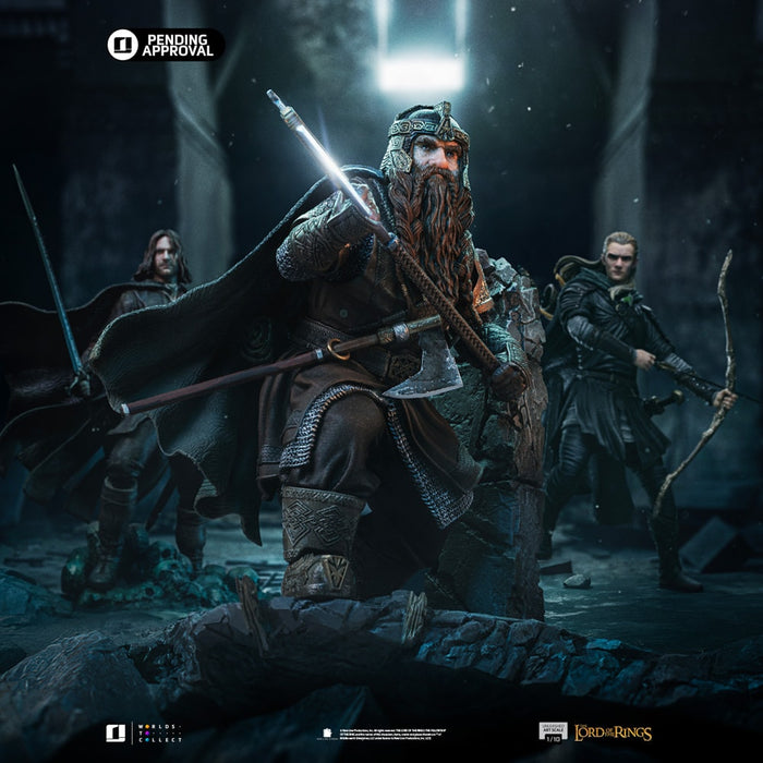IRON Studios Unleashed: The Lord Of The Rings - Gimli Escala De Arte 1/10
