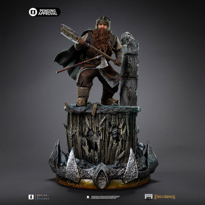 IRON Studios Unleashed: The Lord Of The Rings - Gimli Escala De Arte 1/10