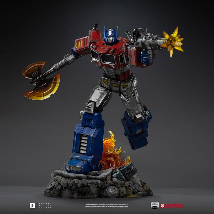 IRON Studios: Transformers - Optimus Prime Demi Escala De Arte 1/20