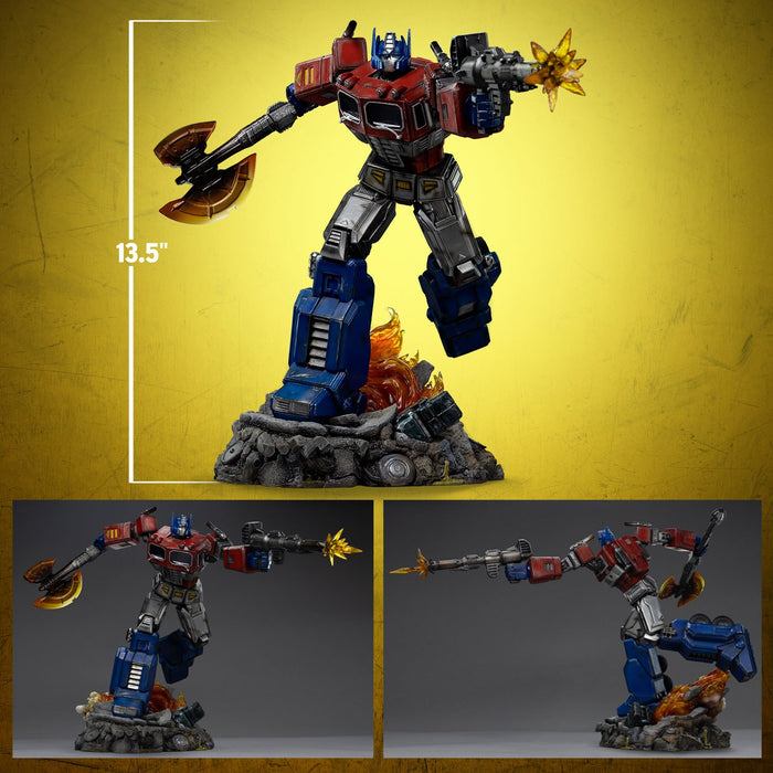 IRON Studios: Transformers - Optimus Prime Demi Escala De Arte 1/20