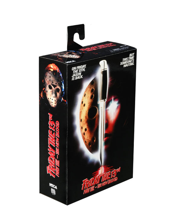 NECA Figura de Accion Ultimate: Viernes 13 Parte 7 - Jason Nueva Sangre 7 Pulgadas