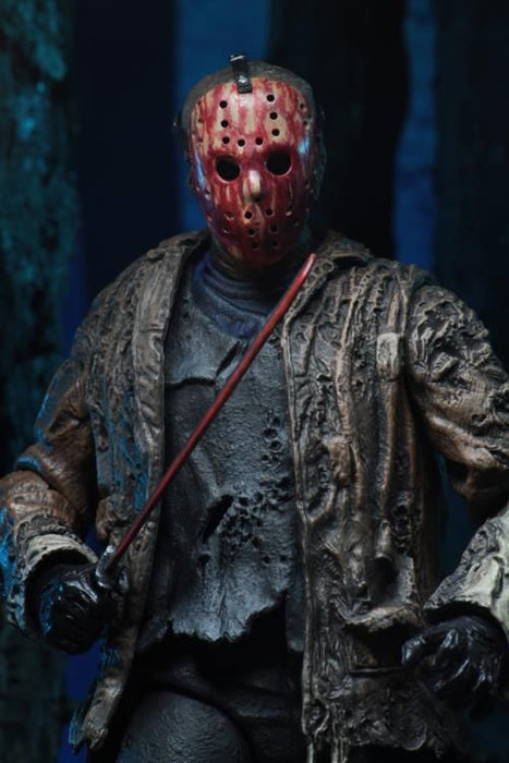 NECA Figura de Accion Ultimate: Freddy vs Jason - Jason 7 Pulgadas