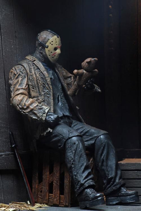 NECA Figura de Accion Ultimate: Freddy vs Jason - Jason 7 Pulgadas