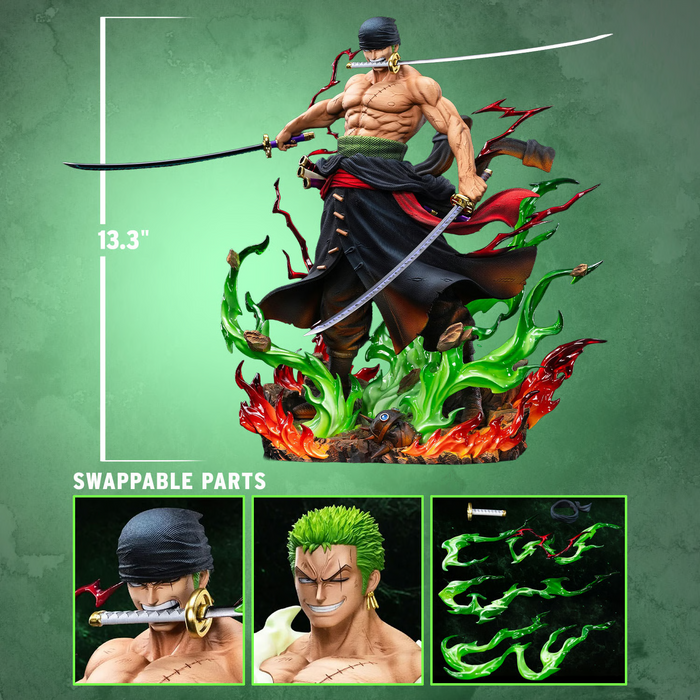 Jimei Palace: One Piece - Roronoa Zoro Premium Esacala 1/6