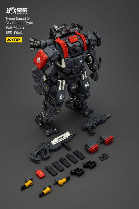 Joytoy Action Figure: Battle For The Stars - Tyrant Squad 04 City Combat Type Escala 1/8