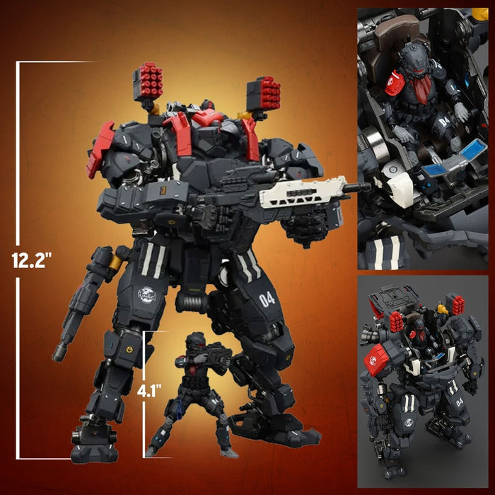 Joytoy Action Figure: Battle For The Stars - Tyrant Squad 04 City Combat Type Escala 1/8