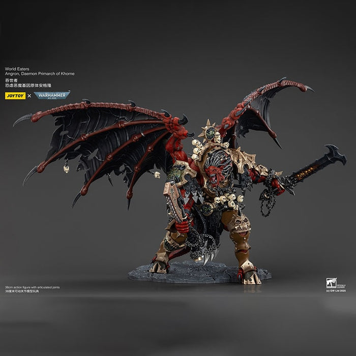 Joytoy: Warhammer 40K - Angron Daemon Primarch Of Khorne Escala 1/8
