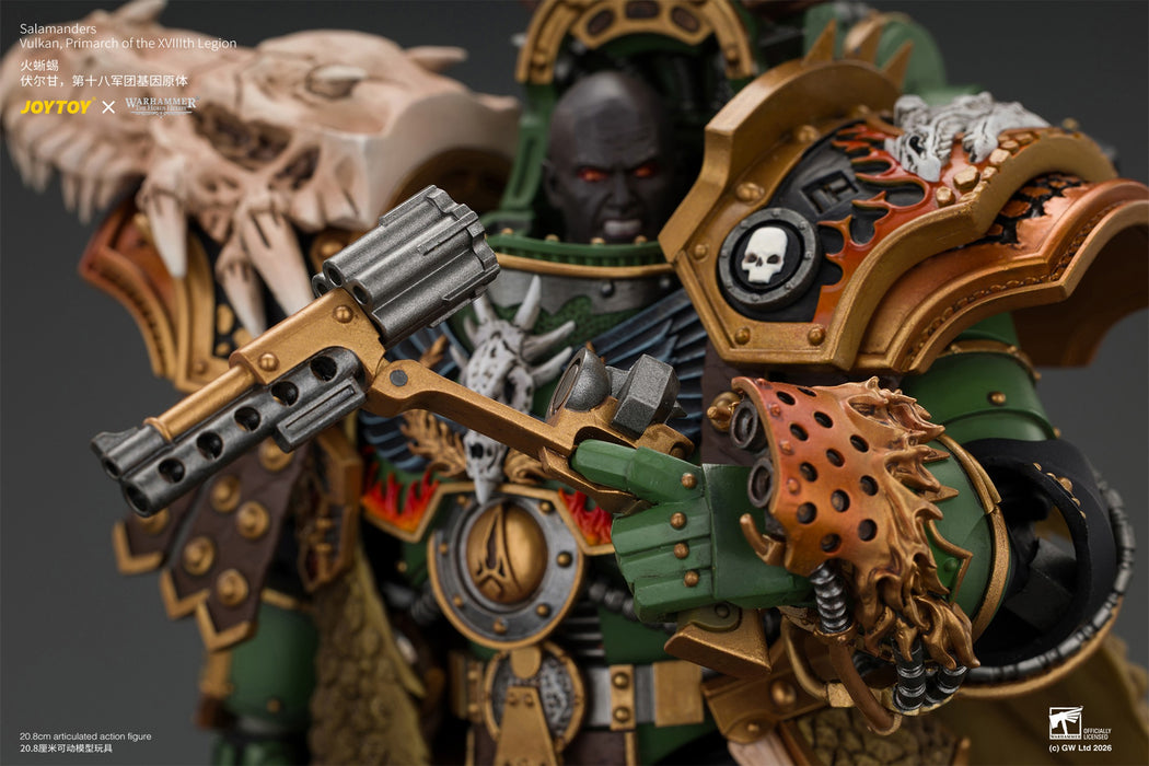 Joytoy: Warhammer 40 - Vulkan Primarca de la XVIII Legión Escala 1/18