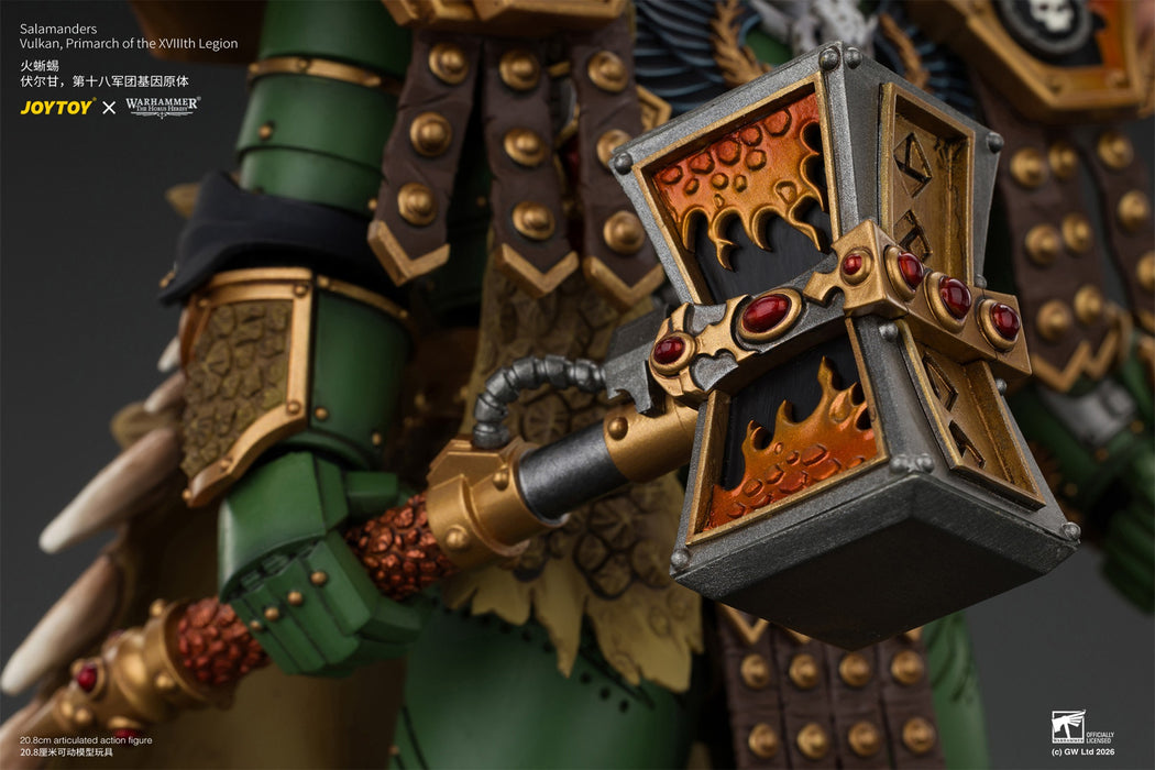 Joytoy: Warhammer 40 - Vulkan Primarca de la XVIII Legión Escala 1/18