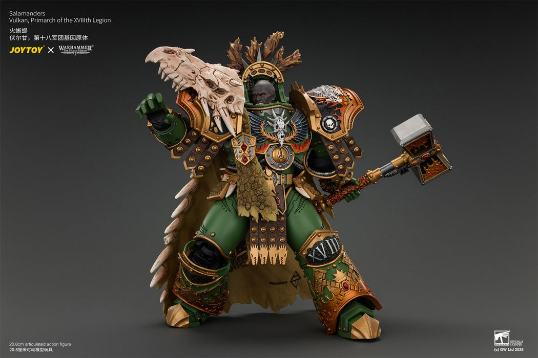 Joytoy: Warhammer 40 - Vulkan Primarca de la XVIII Legión Escala 1/18