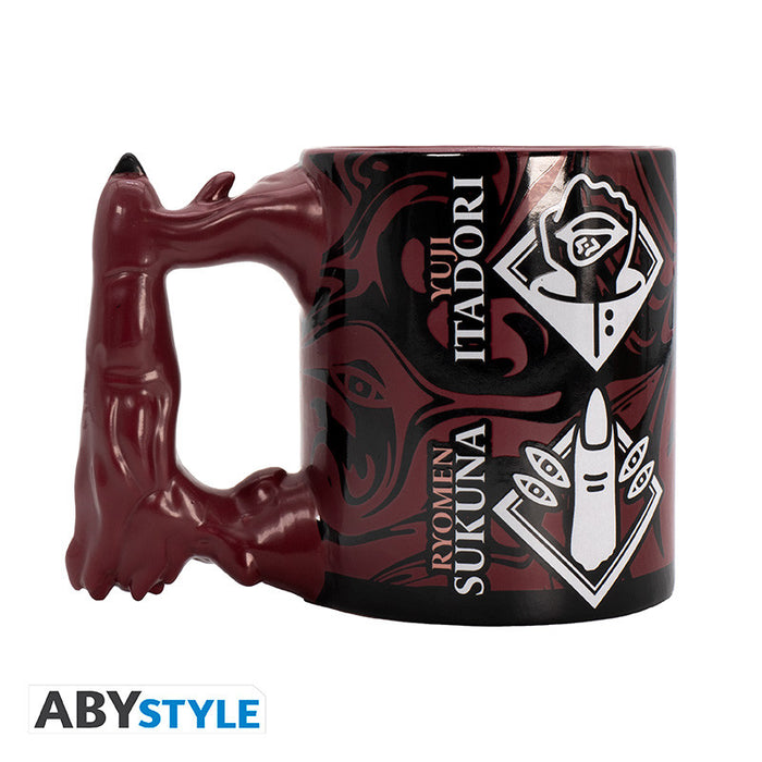 ABYStyle Taza 3D De Ceramica: Jujutsu Kaisen - Dedo de Sukuna 460 ml