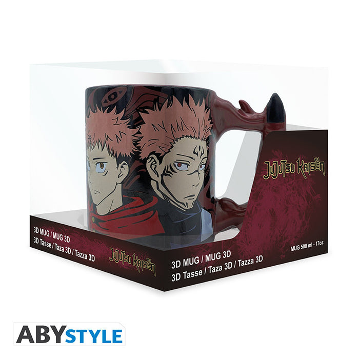 ABYStyle Taza 3D De Ceramica: Jujutsu Kaisen - Dedo de Sukuna 460 ml