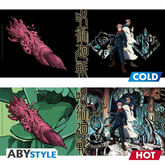 ABYstyle Taza De Ceramica Termocromatica: Jujutsu Kaisen - Itadori y Sukuna 460 ml