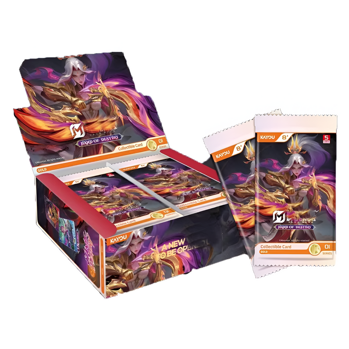 Kayou Mobile Legends: Bang Bang Collectible Cards - Hand Of Destiny 001B Foil Pack