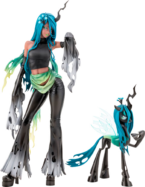 Kotobukiya Bishoujo: My Little Pony - Reina Chrysalis Escala 1/7