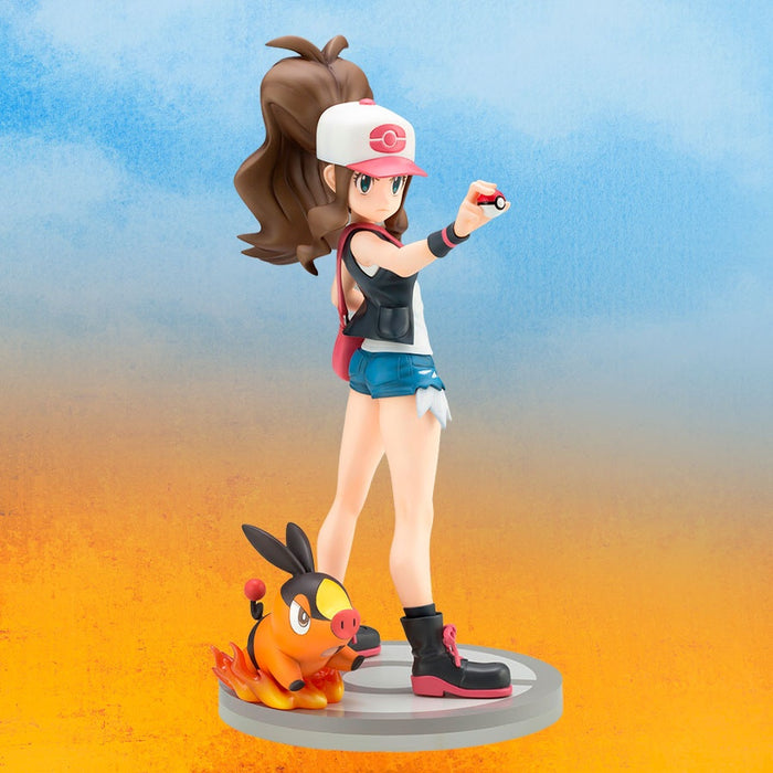 Kotobukiya ARTFX J: Pokemon - Hilda con Tepig Escala 1/8
