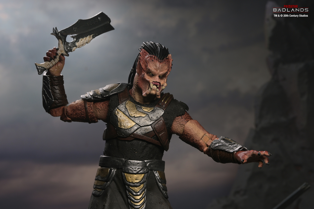 NECA Figura de Accion Ultimate: Depredador Tierras Salvajes - Dek Armadura de Entrenamiento 7 Pulgadas
