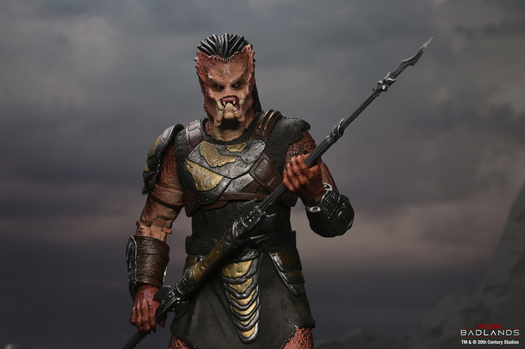 NECA Figura de Accion Ultimate: Depredador Tierras Salvajes - Dek Armadura de Entrenamiento 7 Pulgadas