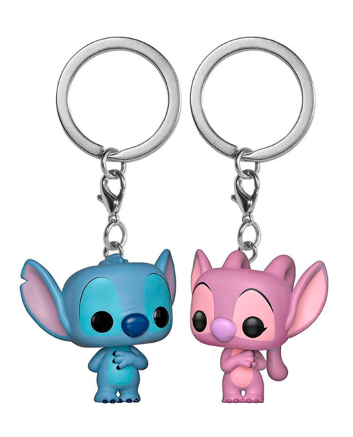 Funko Pocket Pop Keychain: Stitch and angel 2 pack llavero